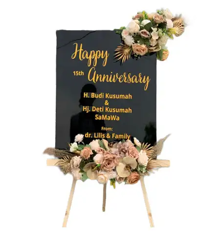 Papan Bunga Akrilik Pakuran